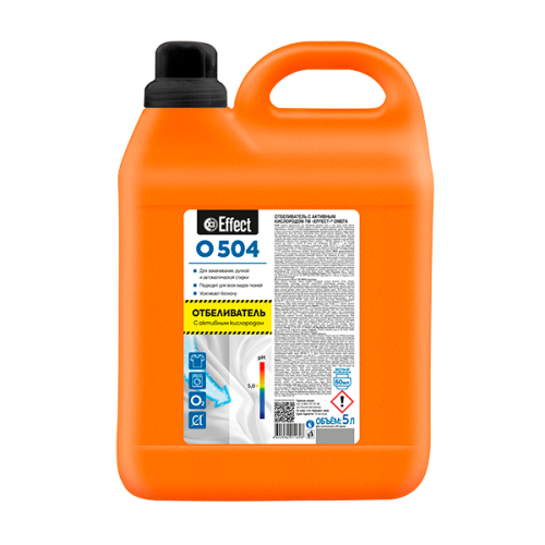 EFFECT ОМЕГА 504 отбеливатель с активным кислородом, 5 л