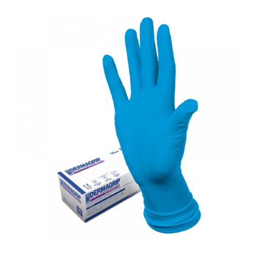 DERMAGRIP перчатки High Risk р-р XL, 25 пар 