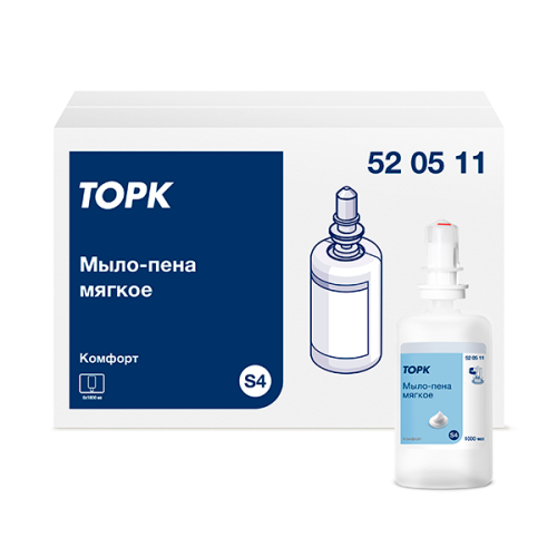 S4 мыло-пена Комфорт мягкое 1л