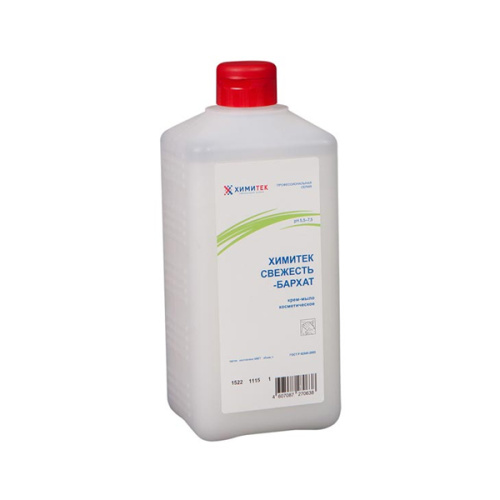 ХИМИТЕК СВЕЖЕСТЬ-БАРХАТ крем-мыло косметическое, 1 л