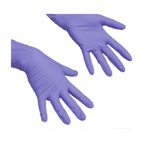 ЛАЙТ ТАФФ перчатки нитриловые размер S 100 шт сиреневые