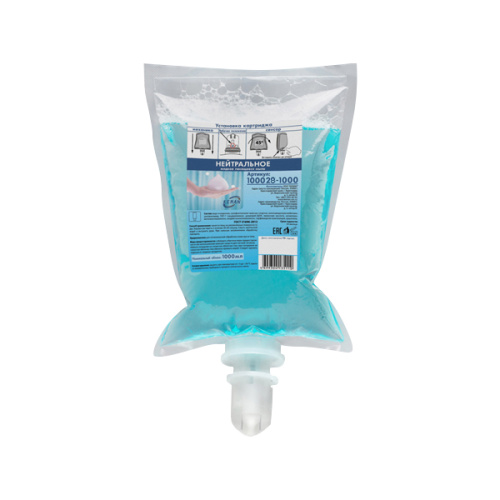 КЕМАN S4 Мыло пенящееся нейтральное бесцветное с отдушкой, 1 литр